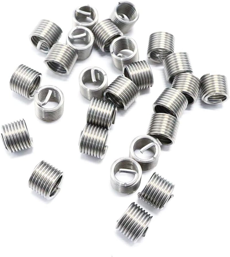XTAUTO XT AUTO 30pcs Stainless Steel M12 x 1.75mm Thread Repair Insert Kit Compatible Hand Tool Set for Auto Repairing - Image 5